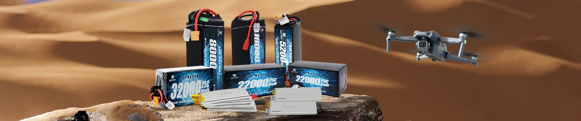 Baterei drone lipo