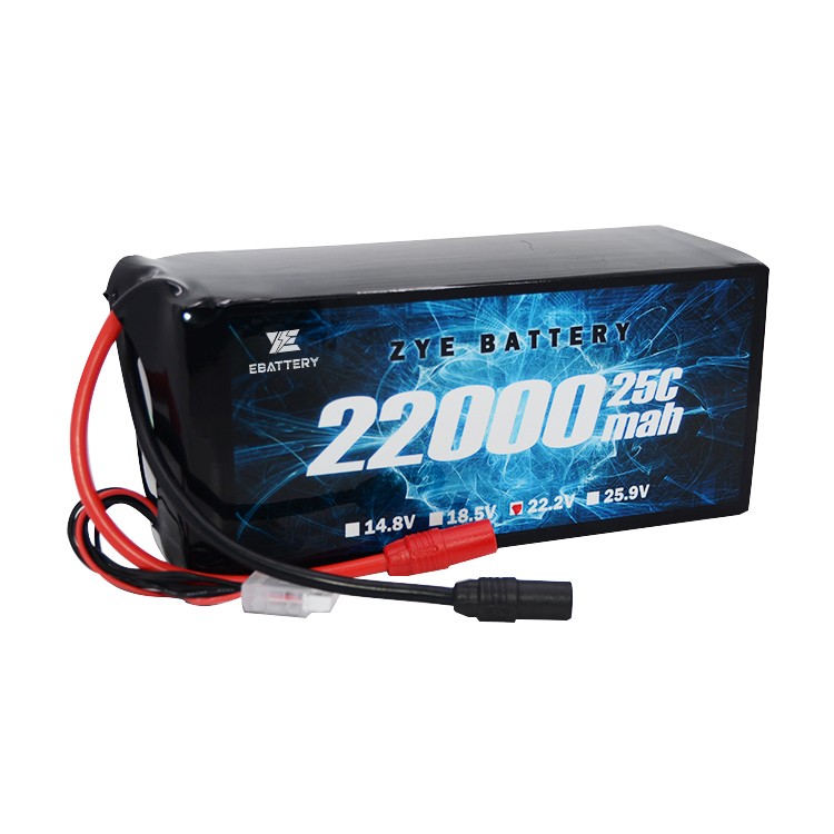 Paket Baterai Lipo 6S 22.2V