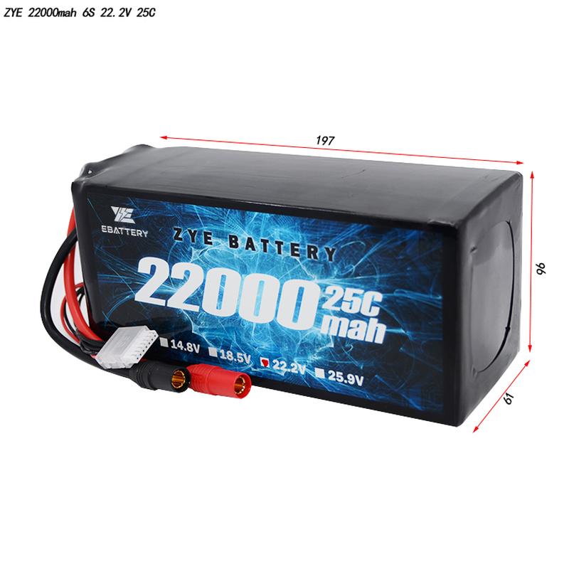 Lipo 6s 22000mah Kab