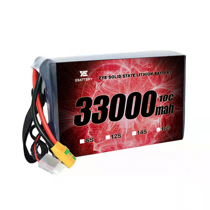 LI High Voltage High Energy 33000mah Baterei Solid State