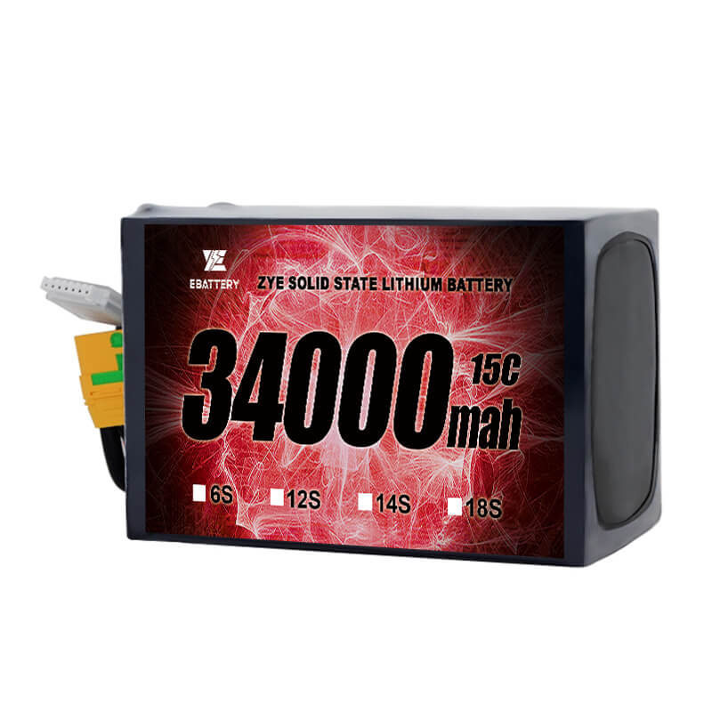 LI HV 34000Mah 18S Baterei Solid State