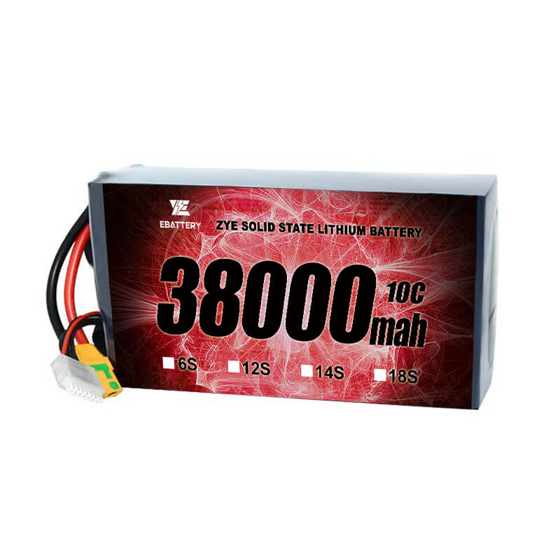 LI HV 38000mAh 18s Baterei Negara Solid