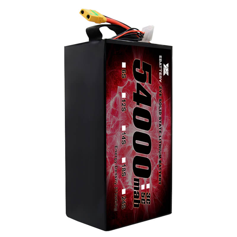 LI HV 54000mah 12S Solid State Baterei